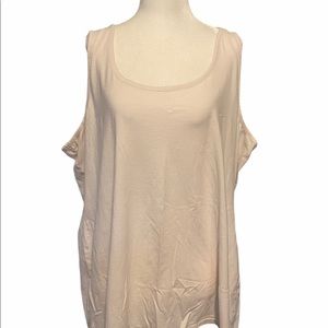 MAURICES Crew Neck Plus Size Tank Top Size 3x